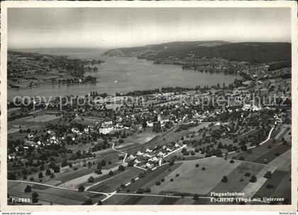 Eschenz Untersee Luftaufnahme