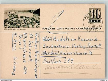 8590 Romanshorn - Postkarte Romanshorn mit Seepark - 10389821