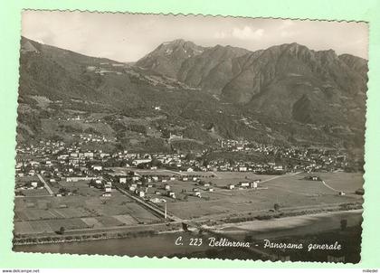 S969 - SUISSE - Bellinzona - Bellinzone - Panorama - Tampon 1956