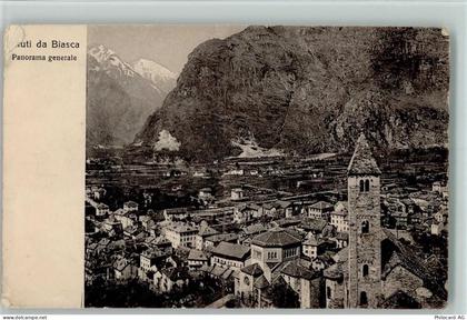 6710 Biasca 1928 Gebrauchsspuren Teilansicht AK Verlag Alfredo Finzi 103... - 10137071