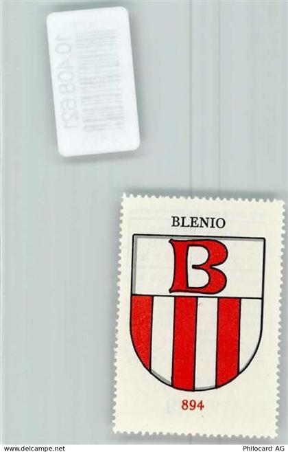 6718 Olivone Blenio - Vignette Wappen Kaffee Hag ca 1920-1940 - 10408621