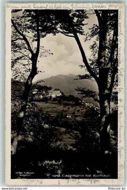 6936 Cademario Foto AK Foto Mayr Kurhaus - 39692531