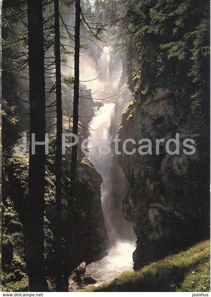 Dalpe - Cascata della Piumogna - waterfall - 1970 - Switzerland - used