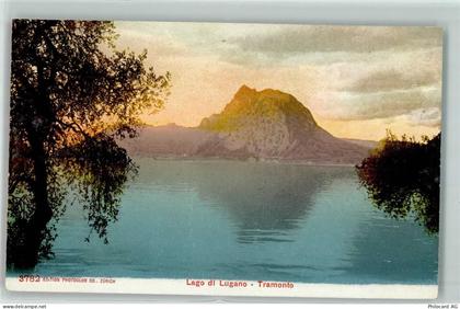 6900 Lugano - Lago di Lugano Tramonto - 52305935
