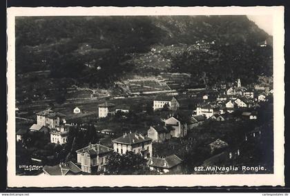AK Malvaglia Rongie, Teilansicht mit Bäumen