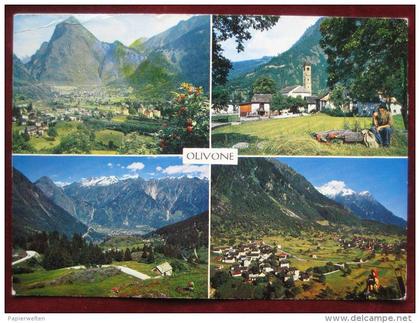 Olivone (TI) - Mehrbildkarte
