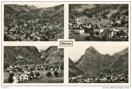 SUISSE - OLIVONE - Vues générales diverses