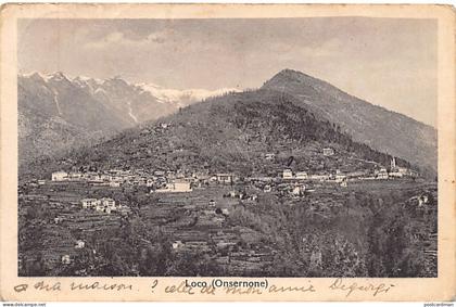 Svizzera - LOCO Onsernone (TI)  Panorama - Ed. G. Rima