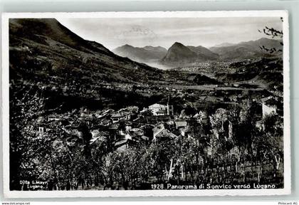6968 Sonvico - Panorama di Sonvico verso Lugano - 10216852