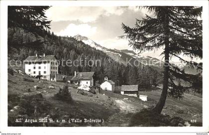 All Acqua Valle Bedretto