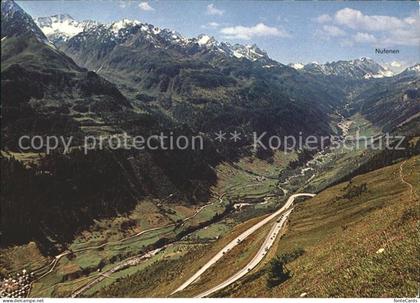 Bedretto Valle Bedretto con strada del San Gottardo