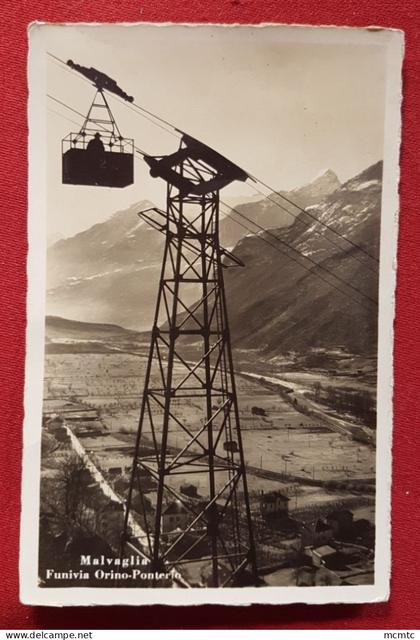 Carte abîmée - Malvaglia - Funivia Orino ponterto