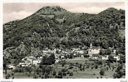 Muggio Valle Muggio Mendrisio TI Veduta-generale Dorfansicht Kirche Bergdorf Hue