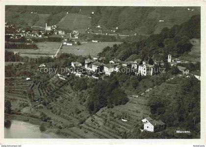Muzzano Lugano TI Fliegeraufnahme