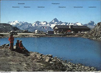 Nufenen Ulrichen Nufenenpasshoehe mit See