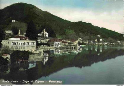 Ponte-Tresa Lago di Lugano TI Lago di Lugano Fliegeraufnahme