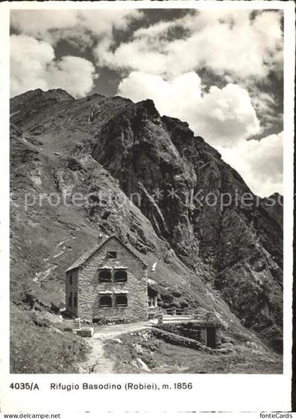 Robiei Cavergno Rifugio Basodino