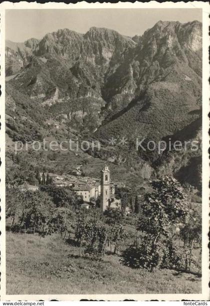 Rovio mit Monte Generoso