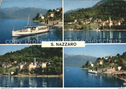 San Nazzaro Lago Maggiore Schiff Kirche