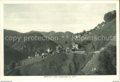 Spruga Ortsblick Valle Onsernone