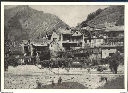 Vogorno Dorfmotiv
