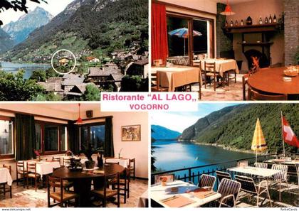 Vogorno TI Ristorante Al Lago Gastraeume Terrasse