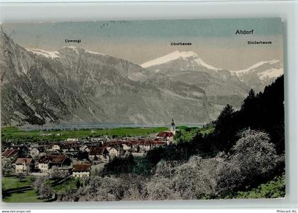 6460 Altdorf UR 1909 - Altdorf - Vue generale, gute Erhaltung AK - 13077976