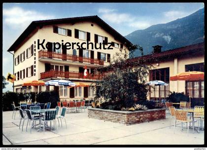 ÄLTERE POSTKARTE LANDGASTHAUS BAUERNHOF FEIERABEND ALTDORF URI Henniez Schirm Schweiz Suisse Ansichtskarte postcard cpa