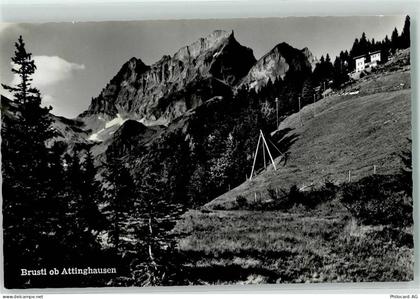 6468 Attinghausen - Brusti Brunnistock Surenenpass Hüttenstempel - 39499127
