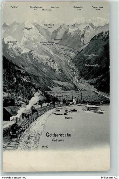 6454 Flüelen - Gotthardbahn - 39404483