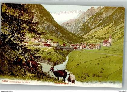 6487 Göschenen Foto AK Ziege - 38219232