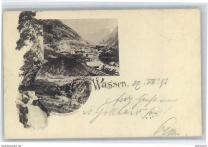 Wassen UR Wassen Gotthardlinien