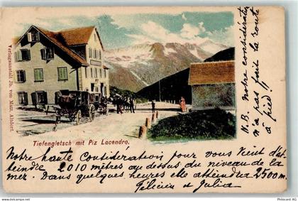 6491 Realp Gebrauchsspuren Pferdekutschen Tiefengletsch Piz Lacendro - 10624928