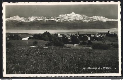 AK Bassins, Bassins et le Mt. Blanc