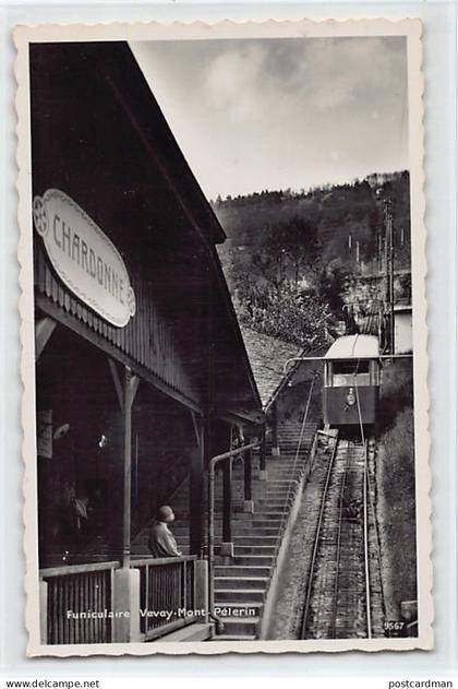 Suisse - CHARDONNE (VD) Funiculaire Vevey-Mont-Pèlerin - Ed. Perrochet 9567