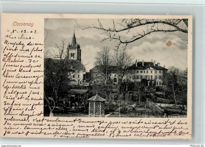 1304 Cossonay-Ville 1902 - Teilansicht, Fleck, gute Erhaltung AK - 13077654