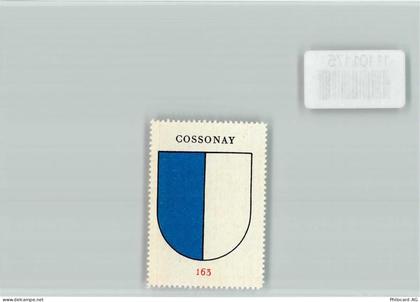 1304 Cossonay-Ville - Vignette Wappen Kaffee Hag ca 1920-1940 - 11101175