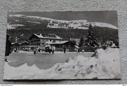 Cpsm, Crans sur Sierre, la patinoire, Suisse