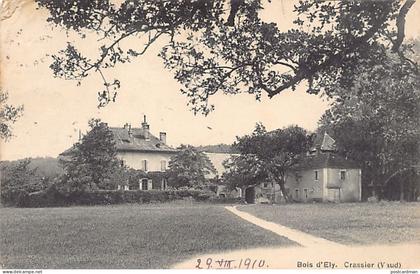 Suisse - CRASSIER (VD) Bois d'Ely - Ed. Photo des Arts.