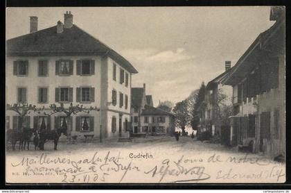 AK Cudrefin, Partie im Ort