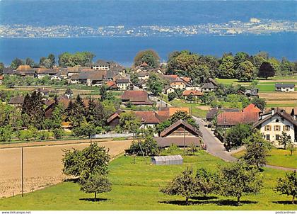 Suisse - CUDREFIN (VD) Vue générale - FORMAT DE LA CARTE POSTALE 15 cm x 10 cm