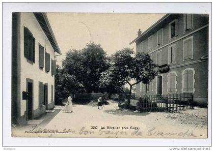 cpa LA BERALLAZ pres Cugy Pension REYMOND - ph des arts 3757