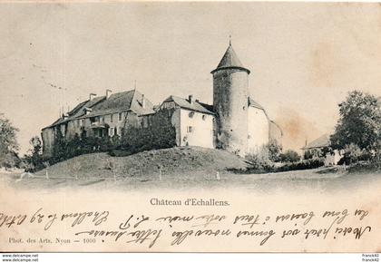 suisse. chateau d'echallens