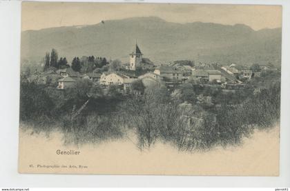 SUISSE - VAUD - GENOLLIER - GENOLIER