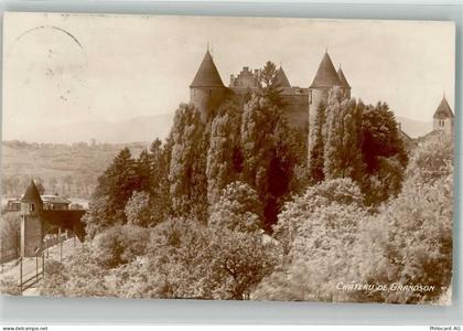 1422 Grandson 1915 Foto AK Schloss Chateau de Grandson - 38068510