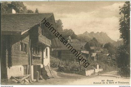 Gryon - Avenue de la Gare - Edition Bütner Villars-Chesieres