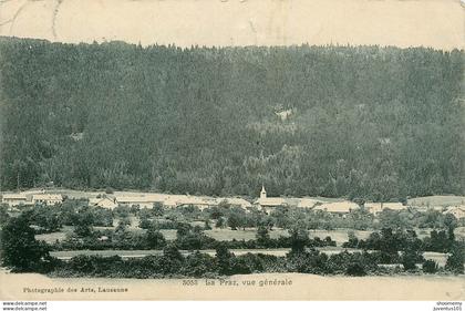 CPA La Praz-Vue générale-3053-Timbre   L2315