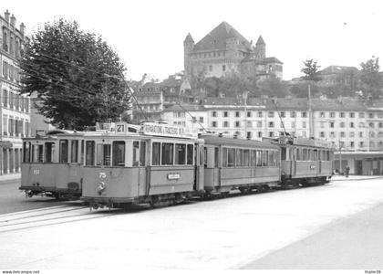 Lausanne Tunnel tramway pour Moudon et Mont et Cugy