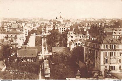 Suisse - LAUSANNE (VD) Funiculaire Ouchy Lausanne - Ed. Perrochet 1430