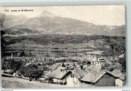1892 Lavey-les-Bains 1914 Gebrauchsspuren St. Maurice - 10603518